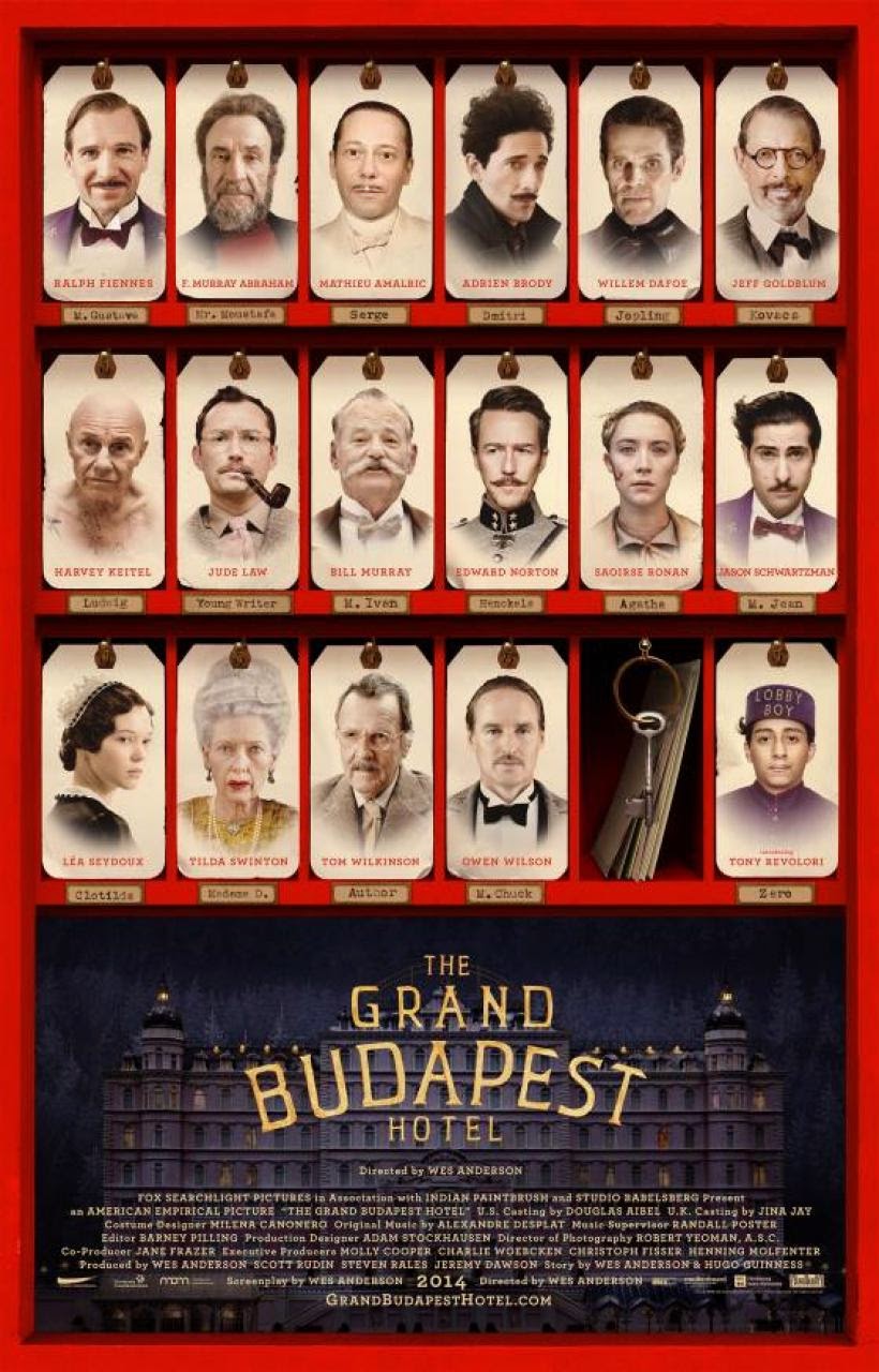02 – O grande hotel Budapeste (The grand Budapest hotel) – Estados Unidos (2014)