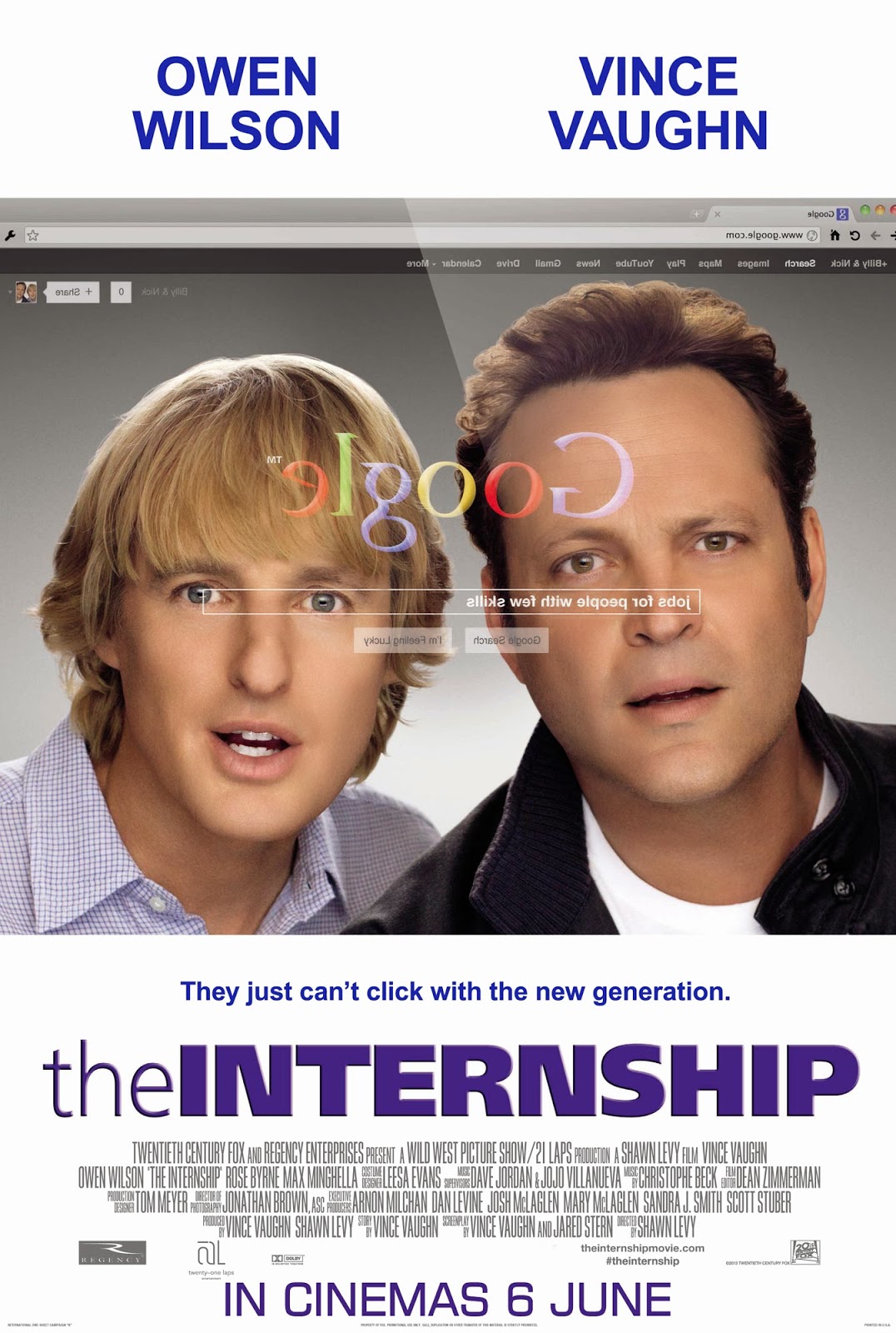 55 – Os Estagiários (The internship) – Estados Unidos (2013)