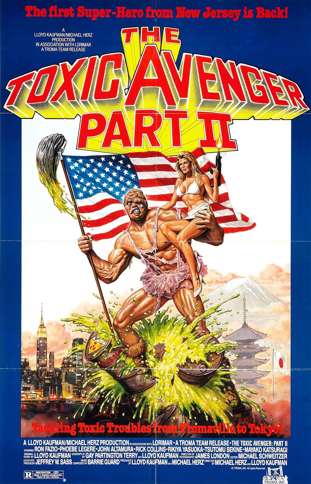 O Vingador Tóxico Parte 2 (The Toxic Avenger Part II) (1989)