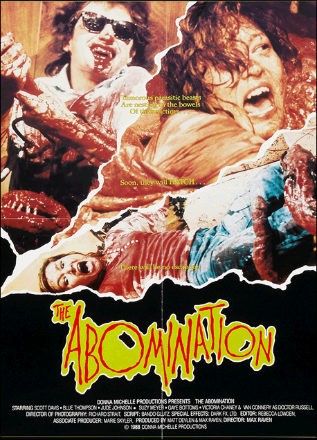 The Abomination 1986 DVDRip + Legenda