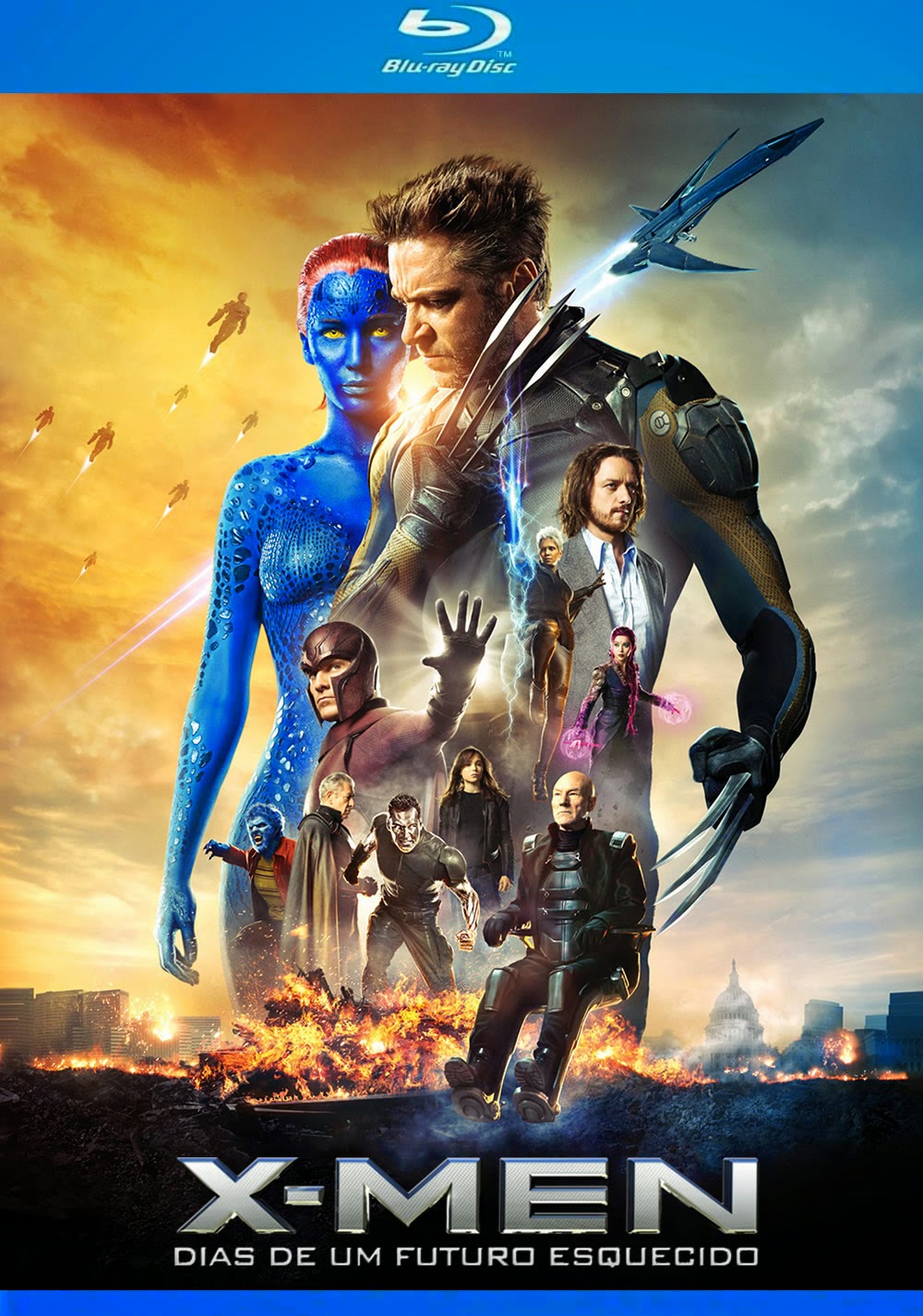 X-Men – Dias de um Futuro Esquecido [ 2014 ] Bluray 720p Dublado Assistir e Baixar