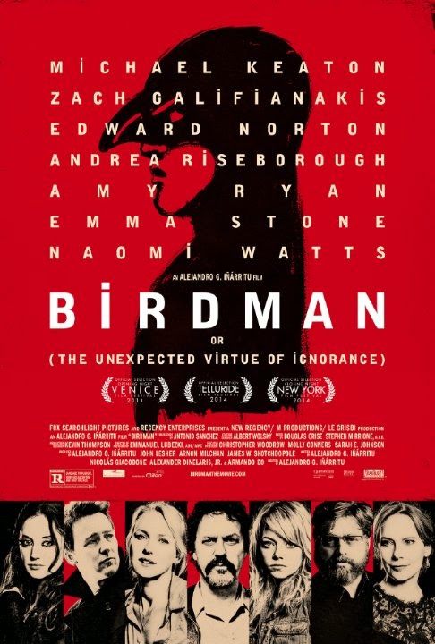 Birdman ou A Inesperada Virtude da Ignorância – 2015