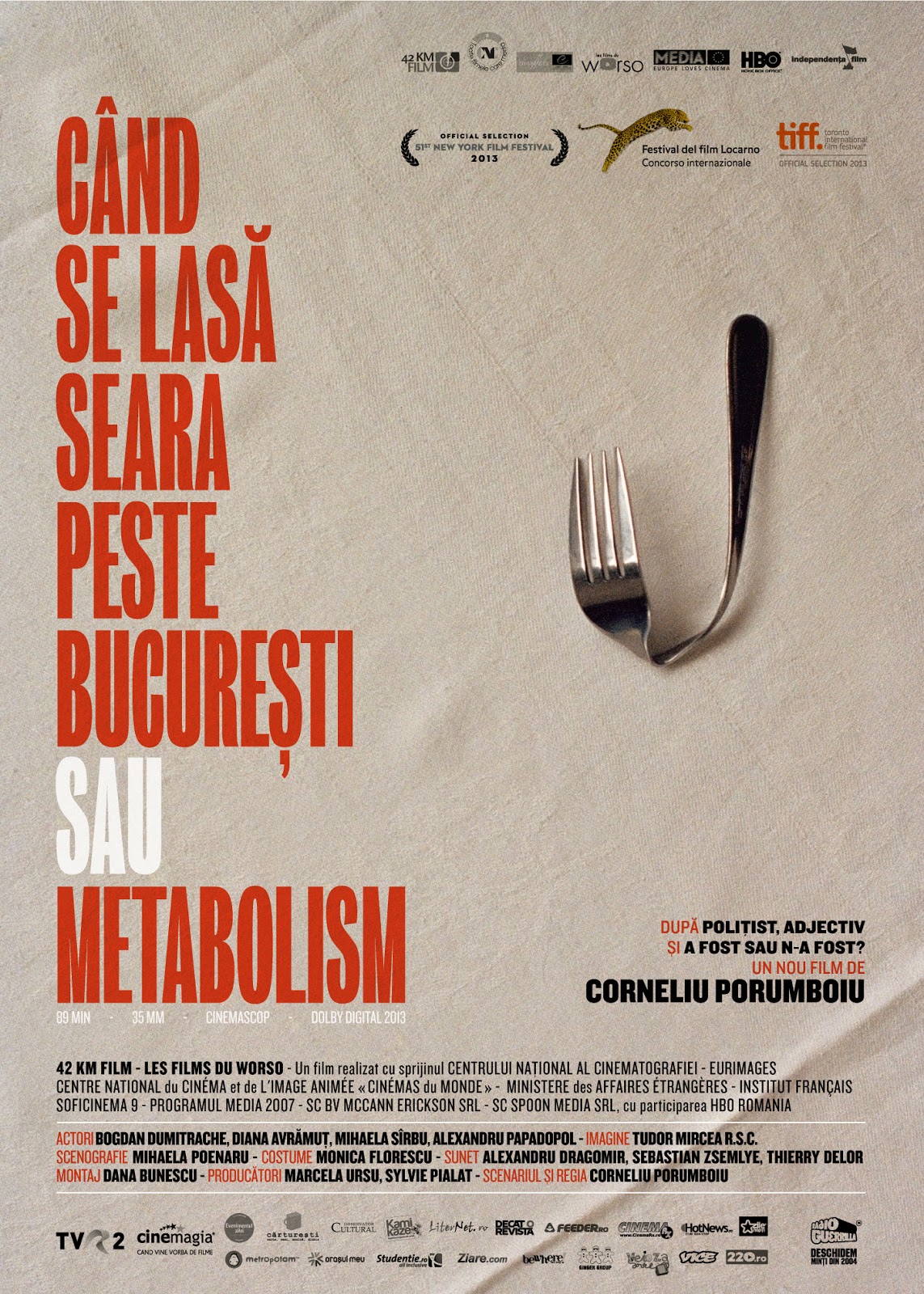 Quando a Noite Cai em Bucareste ou Metabolismo – 2013