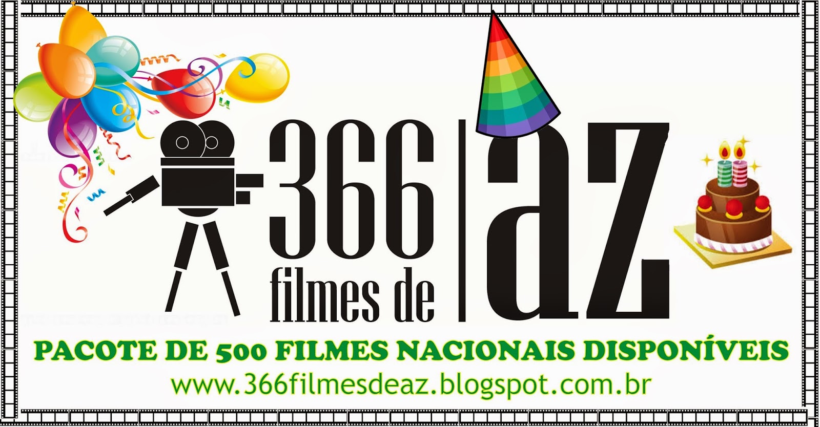 [ESPECIAL] Aniversário do blog: pacote com 500 filmes nacionais