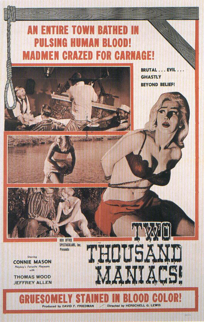 Two Thousand Maniacs! 1964 DVDRip Legenda
